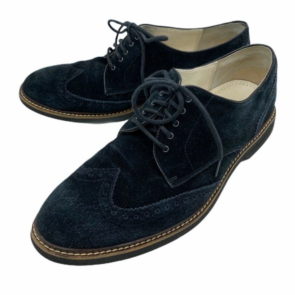 Cole Haan Suede Wingtip Oxford Brogues